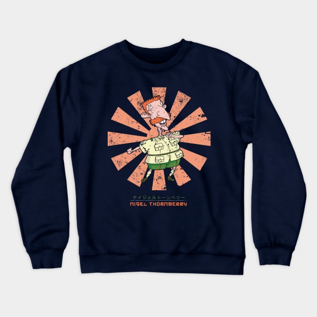 Nigel Thornberry Retro Japanese Crewneck Sweatshirt by Nova5